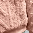 thumbnail image 4 of Women Fluffy Hoodie Fuzzy Fleece Pullover Sherpa Hooded Sweatshirt Winter Warm Teddy Soft Jumper Plush Comfy Hoodies Ladies Casual Loose Thick Sweatshirts Tops Plus Size 8-22, 4 of 5