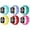 6Pack Turquoise&Lilac&duck green&Yellow&Red&Barbie powder, variant on FITE ON 5ft AC IN Power Cord Outlet Socket Cable Plug Replacement for 47PFL7403D/F7 42MF438B/F7 32PFL5332D/37 LED LCD HDTV