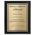 thumbnail image 3 of Personalized Award Plaque for Apprecication and Recognition for Employees - Making a Difference Award (Black, Gold), 3 of 4