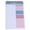 Light blue, variant on Color Pocket Notebook With Color Coding Section And Sturdy Pages Weekly Schedule