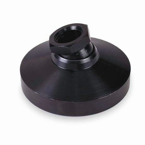 Te-Co Leveling Pad, Bltless, 3/8-16, 1-1/4in Base 44401