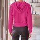 thumbnail image 4 of ICHUANYI Liquidación Mujeres Moda Bolsillo Blusa de manga larga Casual Botón Sudaderas con capucha Tops ICHUANYI WER202308170654, 4 of 8