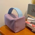 thumbnail image 4 of Bolso cosmético del color del caramelo del bolso del almacenamiento de la prenda impermeable del viaje del lavado, hecho de TPU, 4 of 5