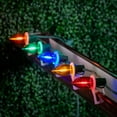 thumbnail image 2 of Novelty Lights Multicolored C9 LED Shatterproof Plastic Christmas Replacement Bulbs 25 Pack, 2 of 5