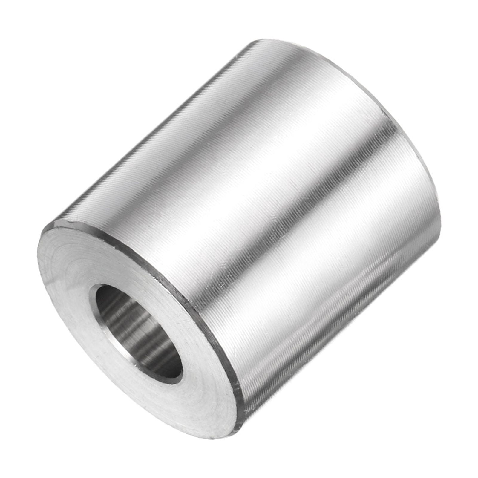 10 Pack Stainless Steel Spacer 5/16" Bore x 3/4" OD x 3/4" Length Screw Bushing Plain Finish Round Metal Spacer for M8 Screws Bolts and Rods