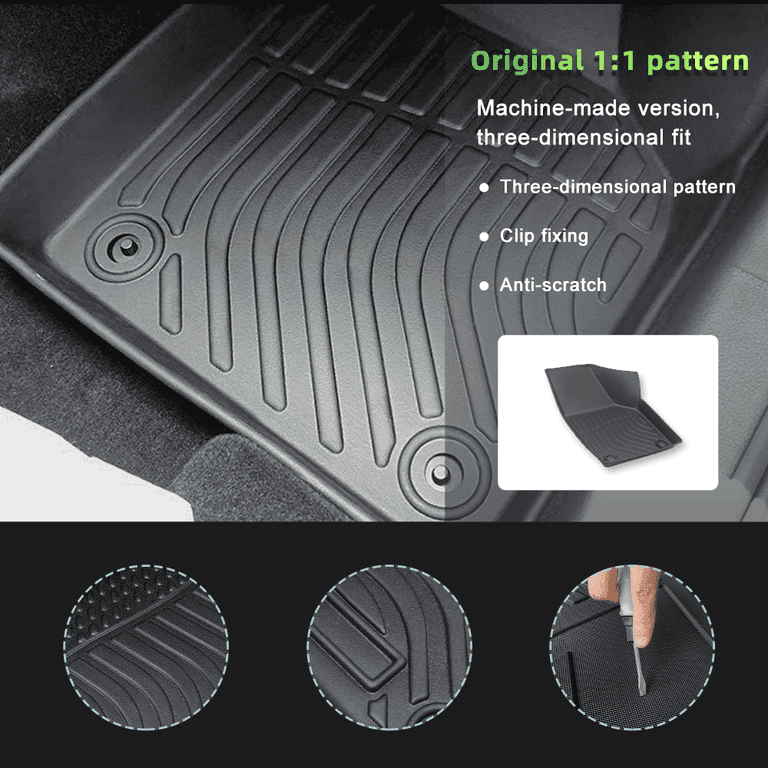 Matericuo Car Floor Mats Custom Fit for 2010-2018 Volkswagen Jetta Sedan Full Bl Matericuo Car Floor Mats Custom Fit for 2010-2018 Volkswagen Jetta Sedan Full Bl