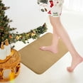 thumbnail image 5 of Clearance Under $5 Boovnll Bath Mat, 16x24" Super Absorbent & Soft Thicken Coral Velvet Bath Mats for Bathroom, Non-Slip Quickly Dry for Bathroom, Kitchen, Floor, Pool, Toilet Mat, Bathroom Rugs, 5 of 7
