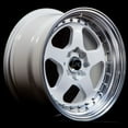thumbnail image 1 of For 16x9 inch (1 Single Wheel Only) JNC Wheels - 16" JNC010 White Machined Lip Rim - 4x100/4x114.3 JNC Wheels-18515236614, 1 of 2