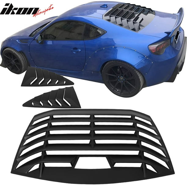 Compatible With 1320 Scion FRS Subaru BRZ IKON Style Rear Side Window