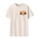 thumbnail image 4 of Fiudx Ofertas y Liquidaciones Moda Mujer Casual Cuello Redondo Impresión Blusa Manga Corta Camiseta Verano Tops, 4 of 5