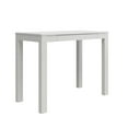 thumbnail image 3 of Parsons Computer Desk with Drawer, White, 3 of 9