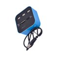 thumbnail image 1 of Tholdsy USB Hub Suministros para teléfonos Lector de tarjetas multifuncional Conectores Adaptadores portátiles de fácil operación Divisor Type2 NO2, 1 of 6