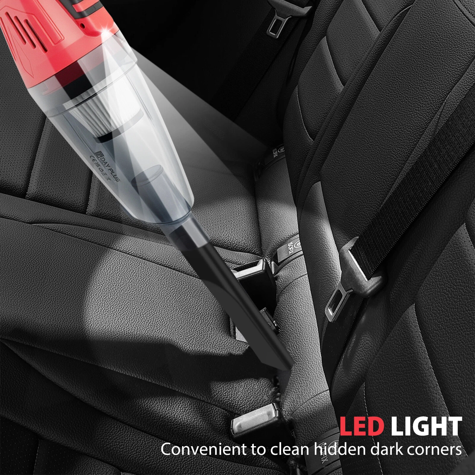 3 in 1 Cordless Vacuum Cleaner Rechargeable Lightweight Stick Vacuum Cleaner LED