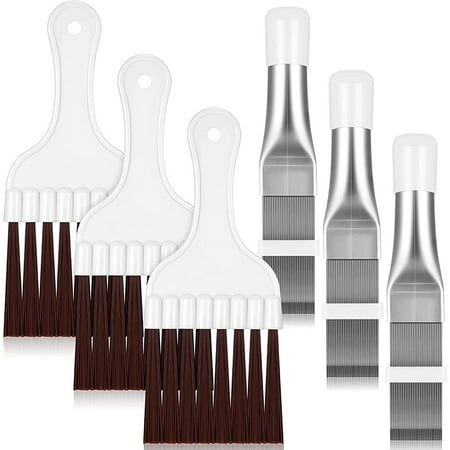 

Air Conditioner Condenser Fin Comb Fin Cleaning Brush Air Conditioner Fin Refrigerator Coil Cleaning Whisk Brush