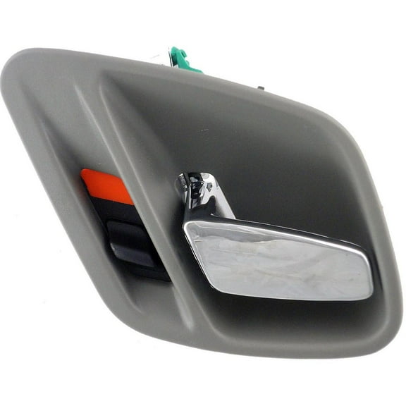 Dorman 81666 Interior Door Handle for Specific Jeep Models, Chrome Lever; Gray Housing