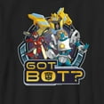 thumbnail image 2 of Boy's Transformers: EarthSpark Got Bot Graphic Tee Black X Small, 2 of 5
