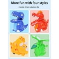 thumbnail image 7 of Chmadoxn Toddler Dinosaur Toy Cars for Baby Boys, Dinosaur Toy Trucks for 2 Year Old, Press and Go Wind Up Car for Infant Age 3 Christmas Stocking Stuffers Party Favors Gifts, 7 of 7