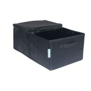 FH Group E-Zroof Insulated Mater Travel Collapsible Dual Purpose Car SUV Truck, Trunk Organizer with Cooler, Large Capacity Storage Box, Storage Organizer with Built in Handles for Easy Grip