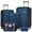 Dark Blue, variant on Luggage Sets 5 Piece with Duffel Bags, Hardside Expandable Suitcases with Spinner Wheels