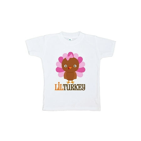 

Custom Party Shop Baby Girl s Little Turkey Thanksgiving Tshirt - Small (6-8) T-shirt