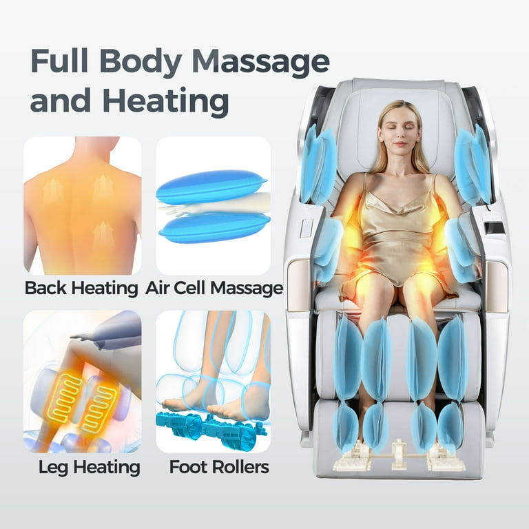 iBooMas 2024 Deep Tissue Back Massager, 4D Full Body Zero