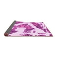 thumbnail image 2 of Ahgly Company Indoor Square Abstract Pink Modern Area Rugs, 5' Square, 2 of 4