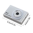 thumbnail image 3 of Digital Camera for Gift, Ccd-style Camera Student Party Portable Mobile Phone To Carry A Vintage Card Camera 4K-high-definition Camera, 3 of 7