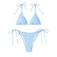 thumbnail image 4 of WILLBEST Traje de Baño de Dos Piezas para Mujer, Traje de Baño de Tiras con Lazo, Traje de Baño Sexy de Triángulo, conjuntos de Bikini Superior, Traje de Baño, 4 of 7