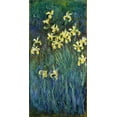 thumbnail image 2 of Monet, Claude 9x14 White Modern Wood Framed Museum Art Print Titled - Yellow Irises 1914, 2 of 4