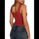thumbnail image 3 of Tops Cortos para Salir de Mujer, Camisetas Sin Espalda, Ropa Básica de Verano Y2K para Adolescentes, Ropa , Rojo, Talla S, 3 of 7