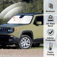 thumbnail image 2 of Parasol de parabrisas LHFLIVE personalizado para Jeep Renegade, 2 of 6