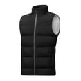 thumbnail image 2 of Plus Size Heated Jackets for Men Unisex Casual Zipper Dual Control Thirteen Area Solid Heat Heating Vest USB Charging, 2 of 6