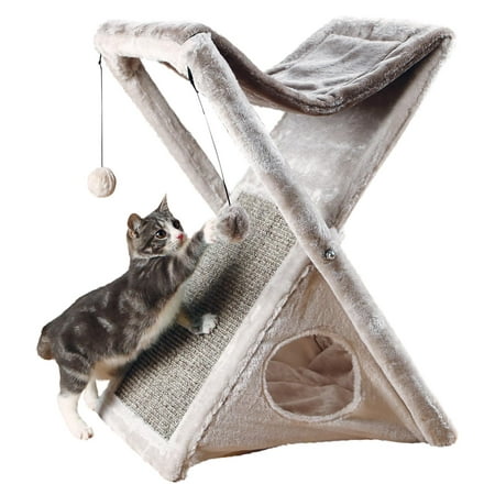 Trixie Miguel Fold-and-Store Cat Tower (Choose Your Color)