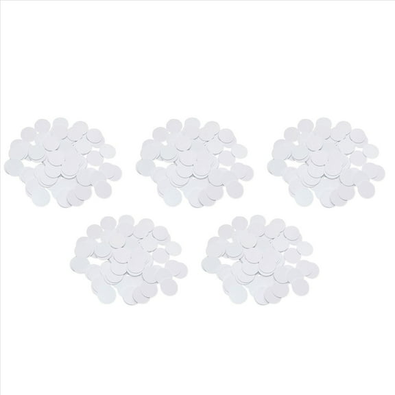 150Pcs NFC 215 Cards, for NTAG215 NFC Round Cards Rewritable NFC 215 Card Tag Compatible with TagMo and for,150 * 25mm chip,White
