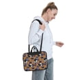thumbnail image 6 of Lsque Spooky Cats And Halloween Pumpkins Pattern Laptop Bag – Portable & Slim Single-Shoulder Computer Case with Adjustable Strap, Protective, Lightweight for 13”/14”/15.6” Laptops, 6 of 8