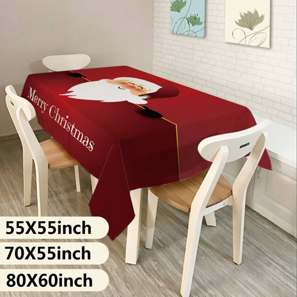 Popular christmas tablecloth walmart 3 Sizes Tablecloth Covers Christmas Decorations Xmas Santa Claus Kitchen Dining Table Runner Cover Set Walmart Com Popular christmas tablecloth walmart 3 Sizes Tablecloth Covers Christmas Decorations Xmas Santa Claus Kitchen Dining Table Runner Cover Set Walmart Com