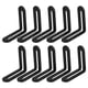 thumbnail image 1 of unbranded 10Ud Bracket En L Negro Resistente Para Muebles Reforzado Y De, 1 of 8