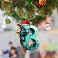thumbnail image 4 of 26 Letras Dinosaurio Navidad Plano para Navidad para Navidad (B), 4 of 9