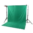 thumbnail image 4 of Écran Vert Photographique, Toile de Fond Photo Verte en Coton Polyester Perforée 75D pour Studio 2x2m/78.7x78.7 Po, 4 of 8
