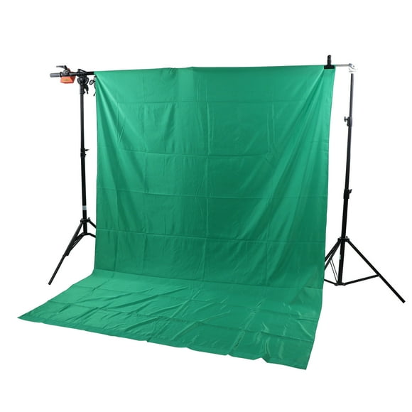 Green Screen Backdrop, Cotton Polyester Green Screen Background Photo Backdrops Green Photography Backdrops for Photoshoot Video Recording Studio