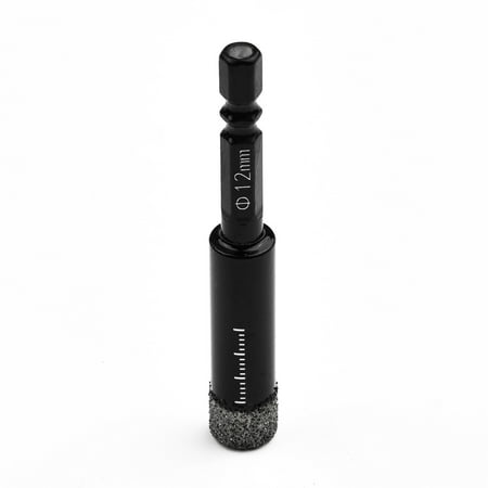 

Goodhd 6mm-12mm Diamond Drill Bit Set Porcelain Granite Tile Glass Ceramics Marble