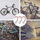 thumbnail image 5 of Conjunto de 2 piezas de ganchos para bicicletas, ganchos prácticos, ganchos para techo espiral colgantes colgantes de pared - para organizar bicicletas, escaleras, 5 of 5