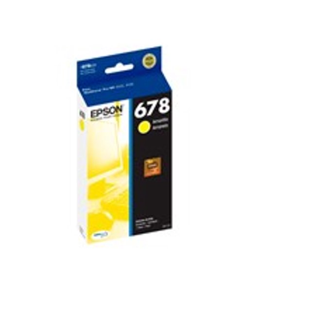 Epson T678420 cartucho de tinta 1 pieza(s) Original Amarillo Epson T678420-AL