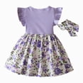 thumbnail image 6 of Toddler Girl Clothes Outfit Baby Girl Romper Dress My First Easter Fly Sleeve Flower Dress Cute Baby Summer Clothes Baby Girl Gifts, 6 of 6