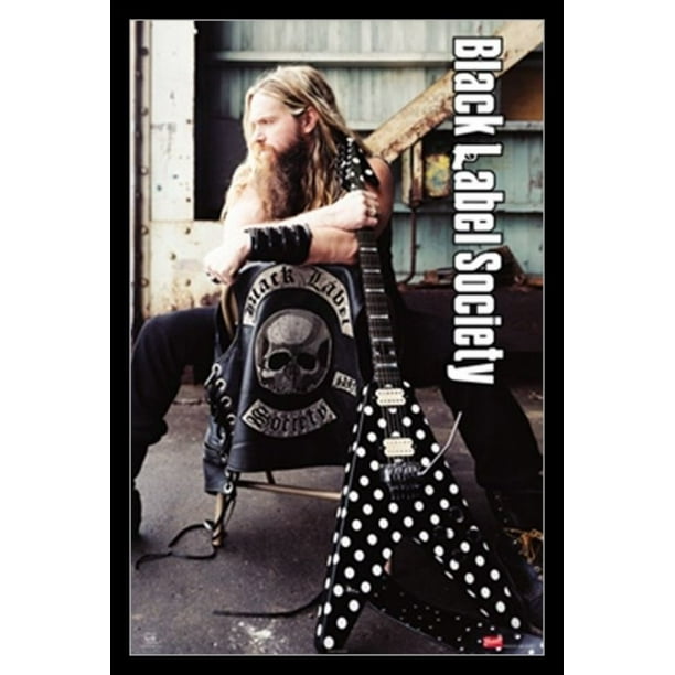 Black Label Society Laminated & Framed Poster Print (22 x 34 ...