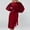 Red, variant on Gspmoly Dresses for Women Plus Size, Fall and Winter New Women'S Temperament Round Neck Bag Hip Lantern Sleeve Large Dress Wedding Dresses for Women Deals