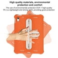 thumbnail image 3 of Dteck Case for iPad 9th/ 8th/ 7th Generation, Case for iPad 10.2 Inch 2021/2020/2019 with Rotating Kickstand, Heavy Duty Child Proof Shockproof Shell with Handle Grip Shoulder Strap,Orange, 3 of 7