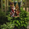 thumbnail image 2 of Labrador Retriever and Santa Claus Garden Flag, 2 of 5