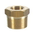 thumbnail image 2 of JMF 1/2 in. MPT x 1/4 in. Dia. FPT Brass Hex Bushing, 2 of 2