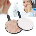 thumbnail image 1 of Washable Makeup Remover Pads, Gentle Texture 2pcs Deep Cleansing Reusable Makeup Remover Pads  for Exfoliating, 1 of 7